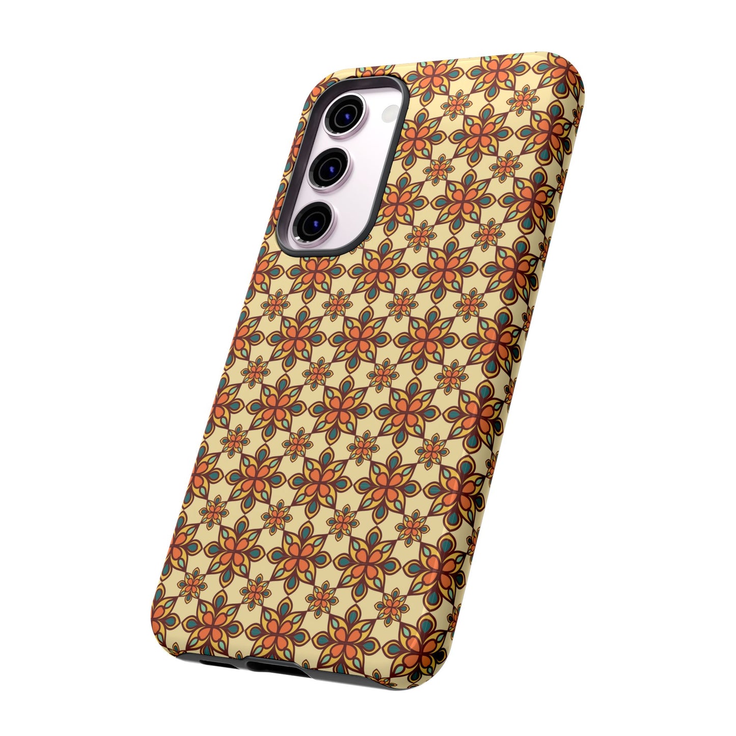 Retro Mandala Floral Samsung Galaxy Case