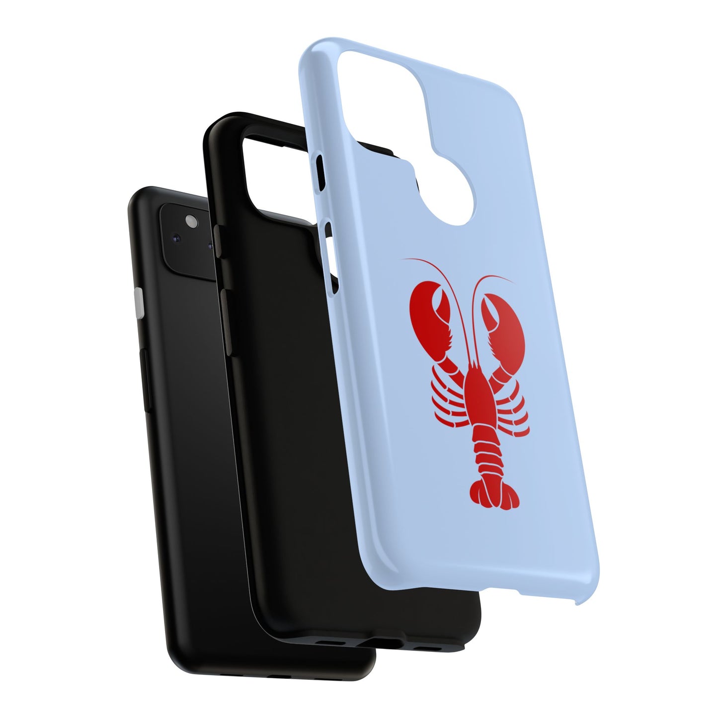 Red Lobster on Sky Blue Google Pixel Case