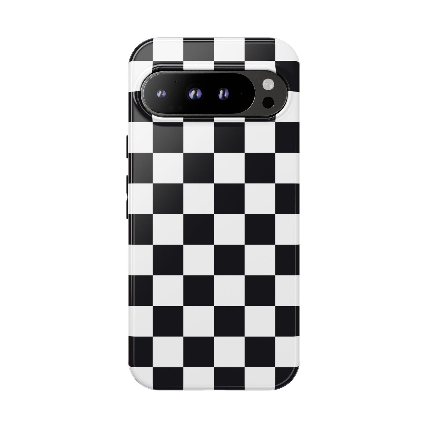 Black & White Checkerboard Google Pixel Case
