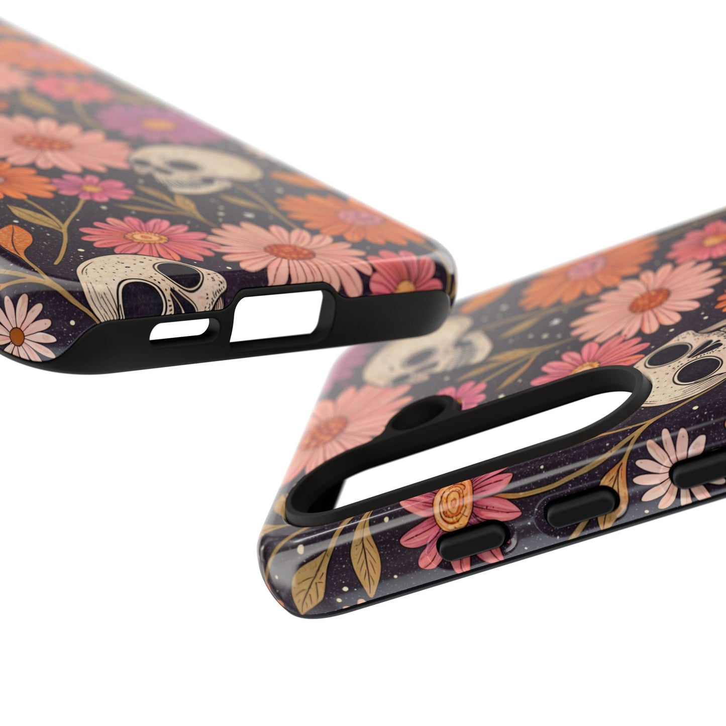 Skulls & Fall Florals Samsung Case
