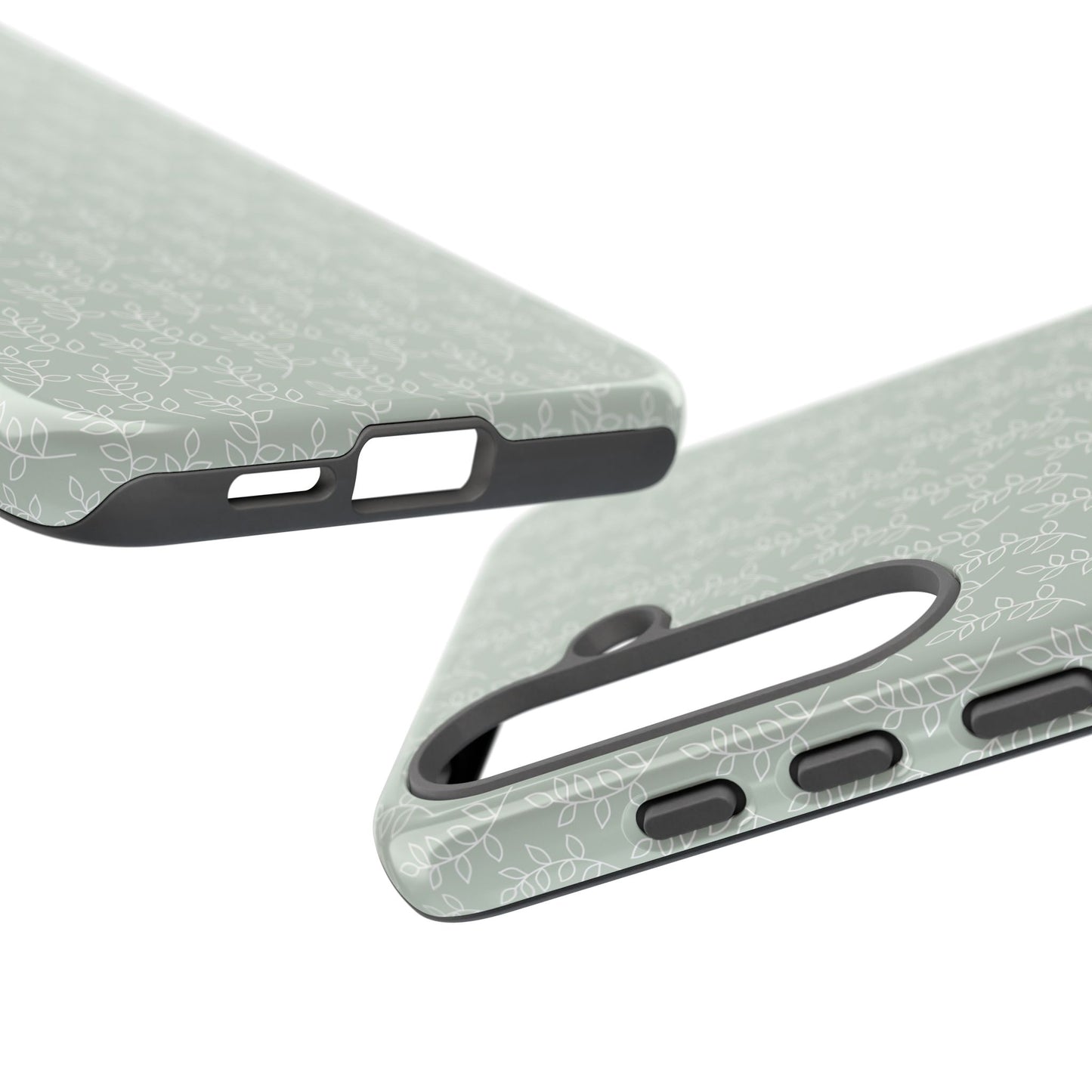 Minimal Leaf Print Samsung Case