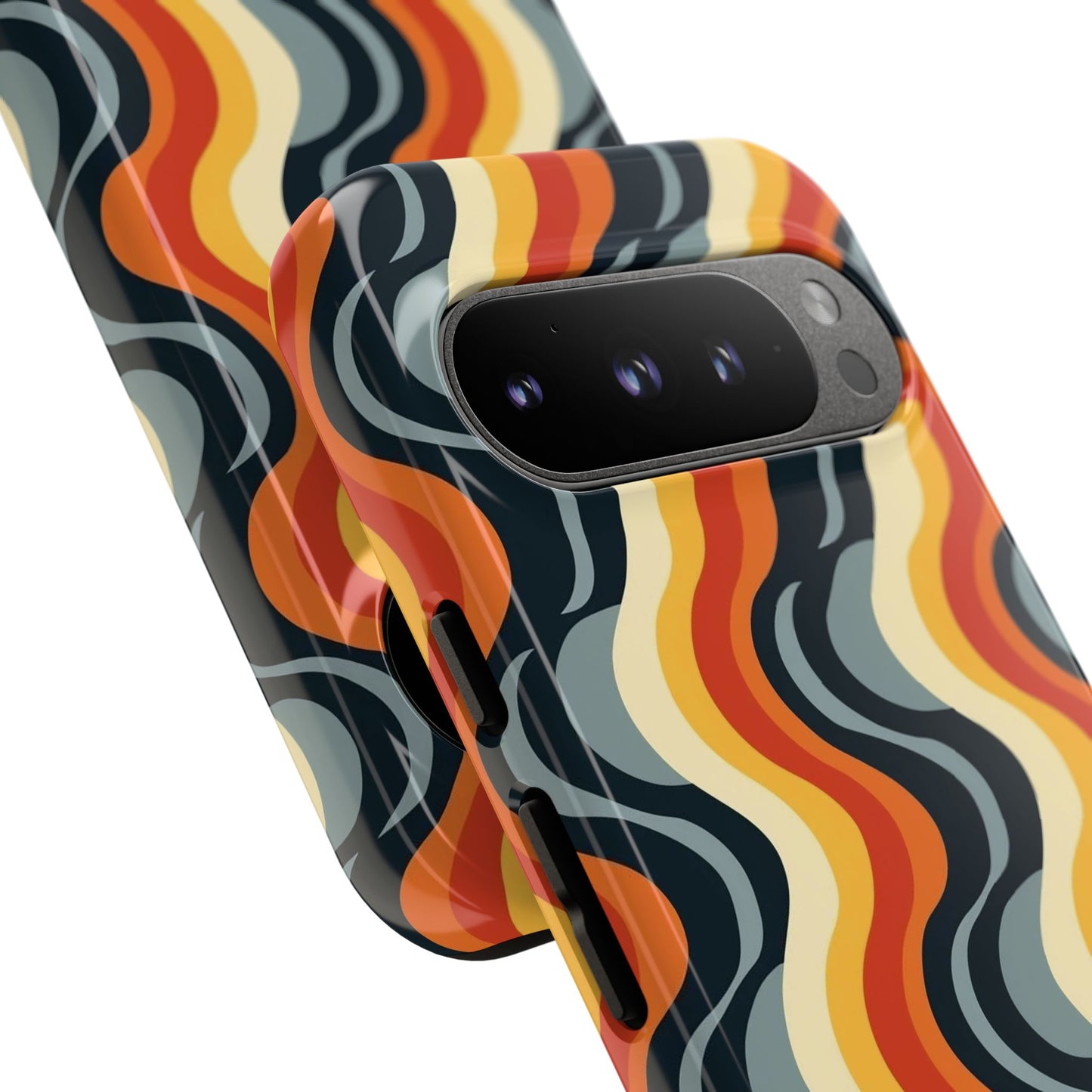 Retro Wavy Stripe Google Pixel Case