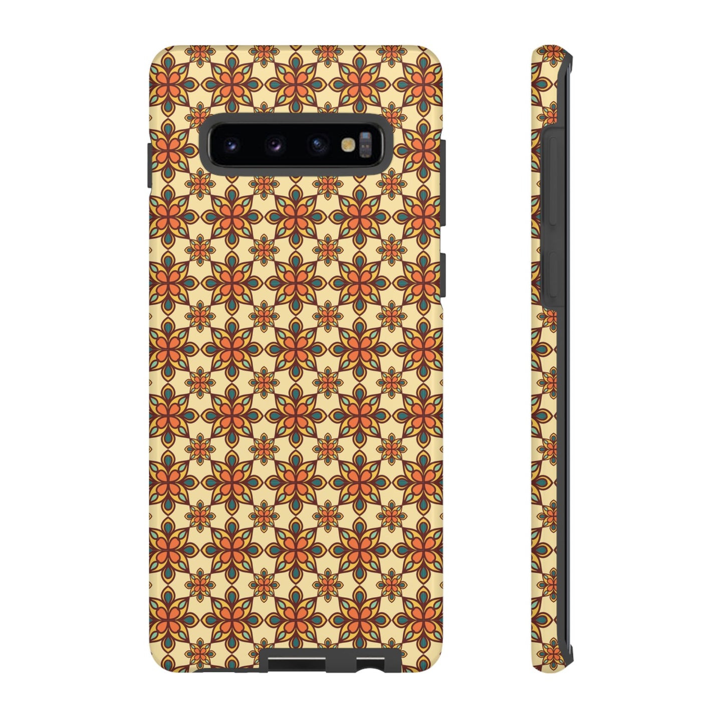 Retro Mandala Floral Samsung Galaxy Case