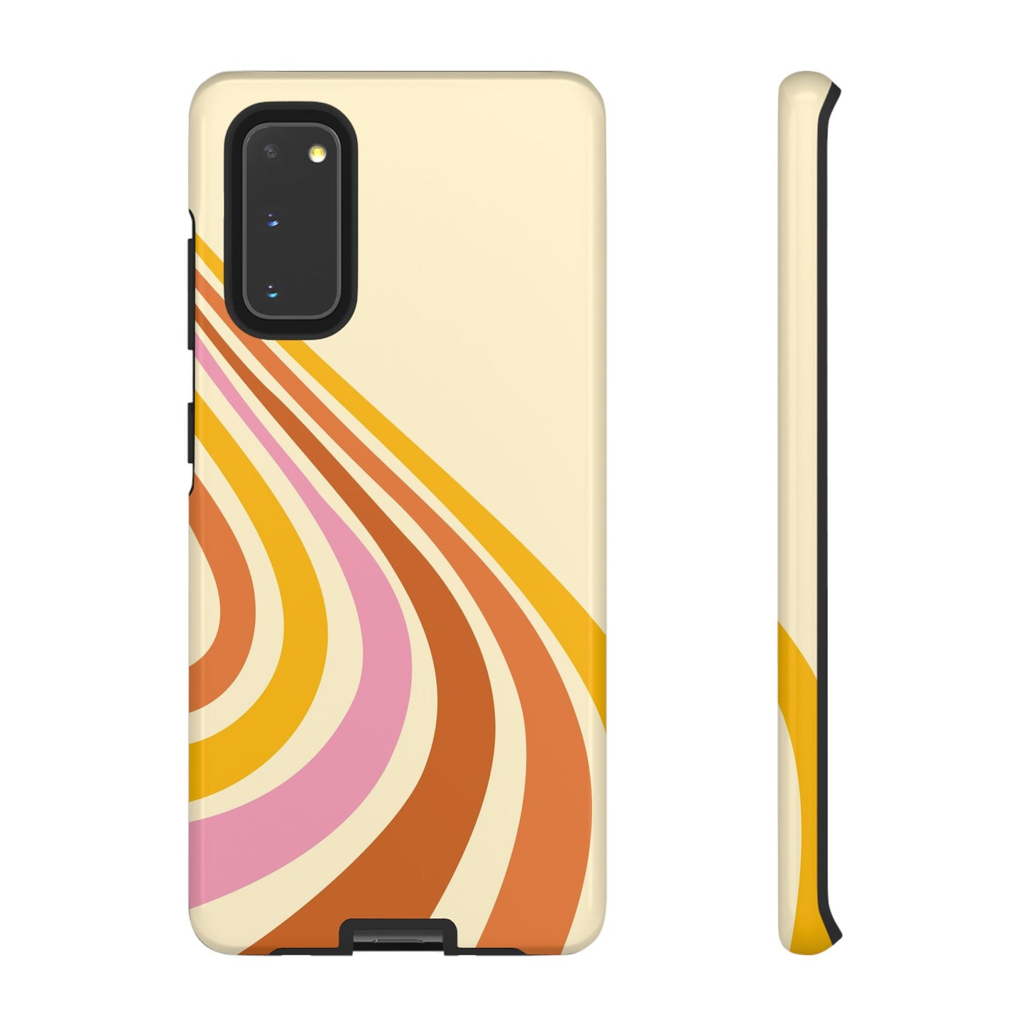Retro Wave Swirl Samsung Case