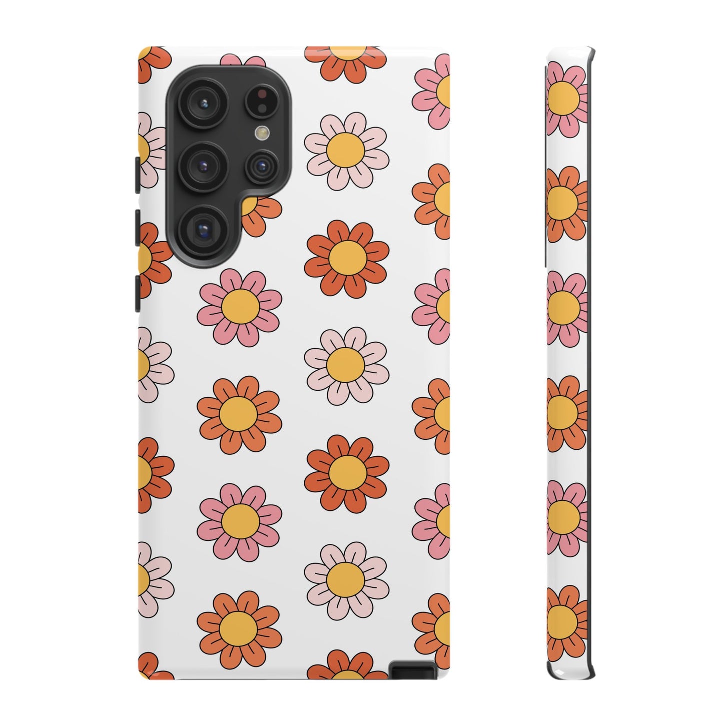 Retro Daisy Samsung Case