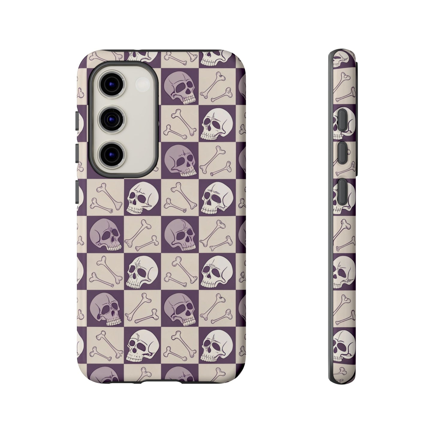 Skull & Bones Checkered Samsung Case