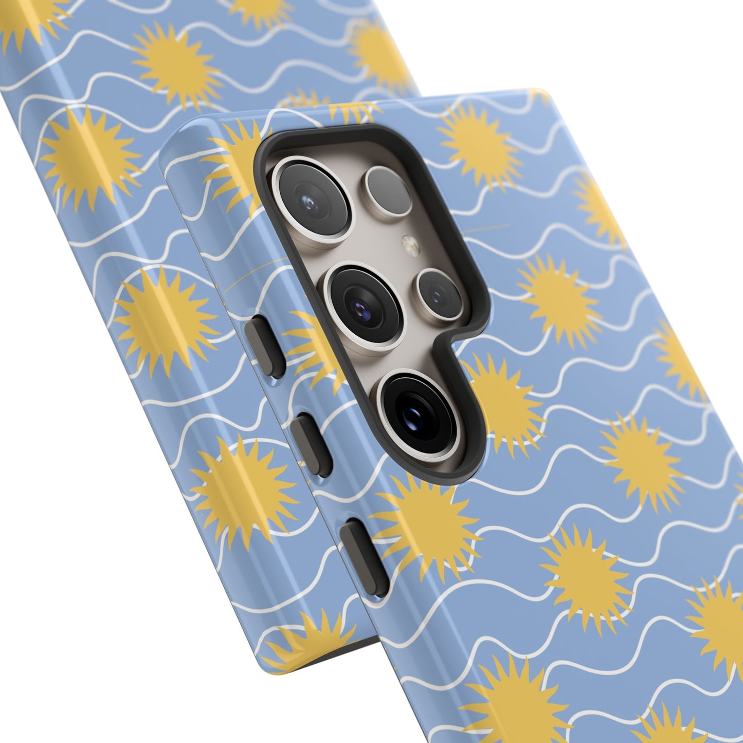 Sunny Waves Blue Samsung Case