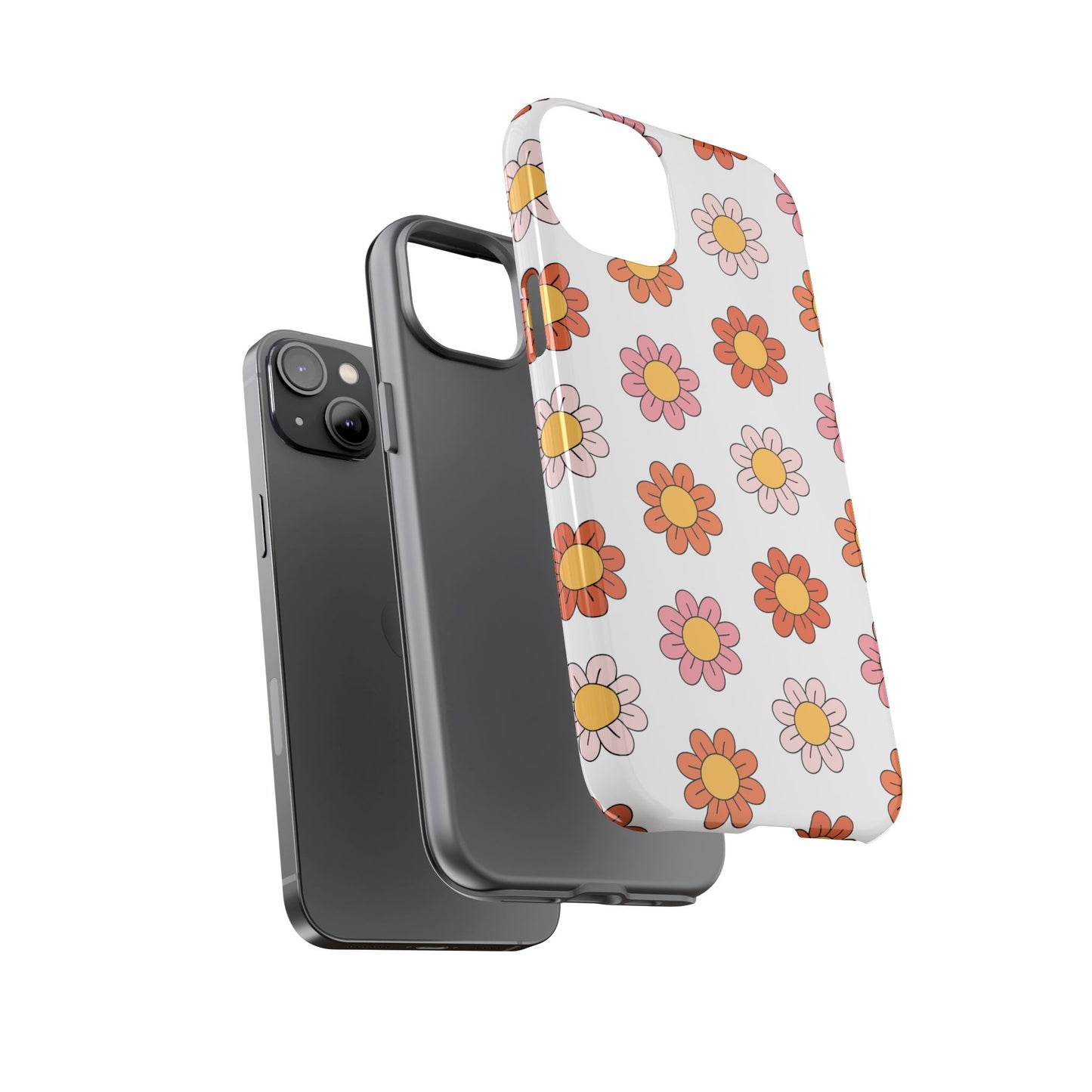 Retro Daisy iPhone Case