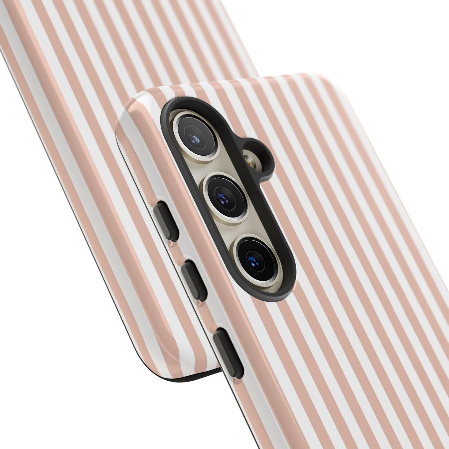 Blush & White Stripe Samsung Case