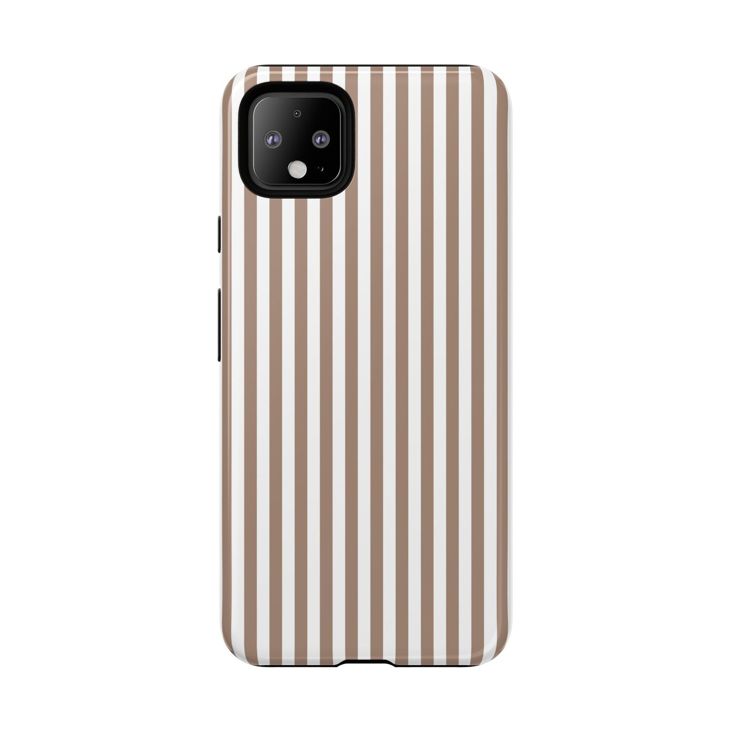 Beige & White Stripe Google Pixel Case