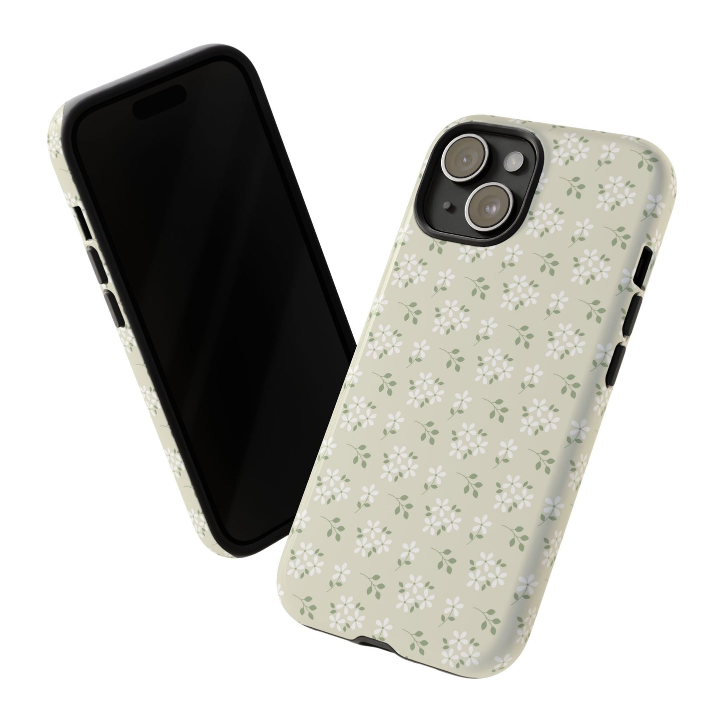 Beige Daisy Bloom iPhone Case