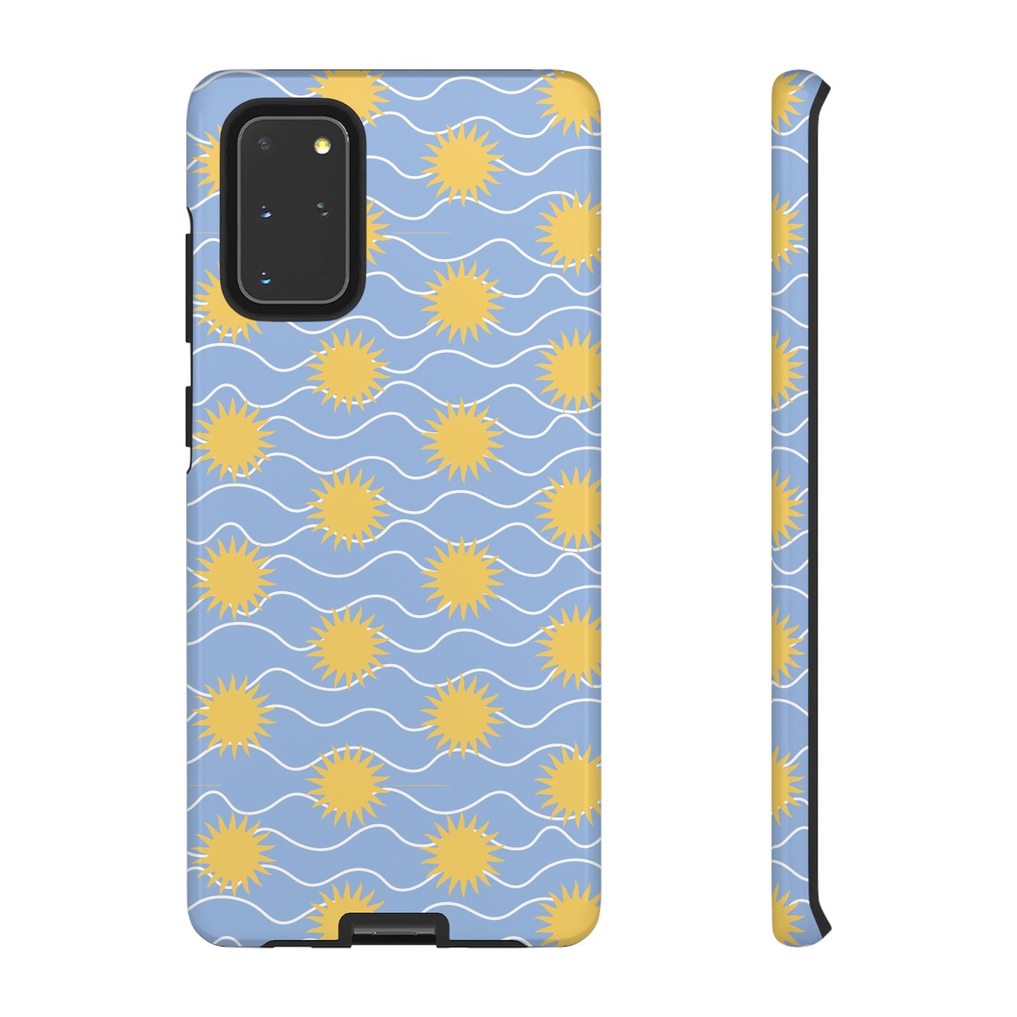 Sunny Waves Blue Samsung Case