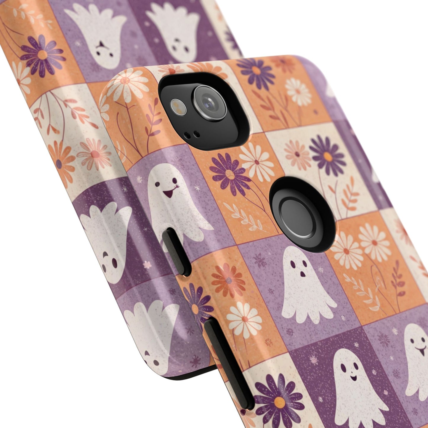 Ghost Floral Checkerboard Google Pixel Case