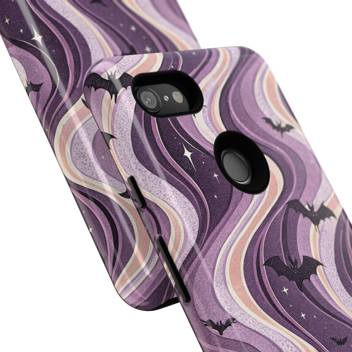 Retro Bats & Swirls Google Pixel Case