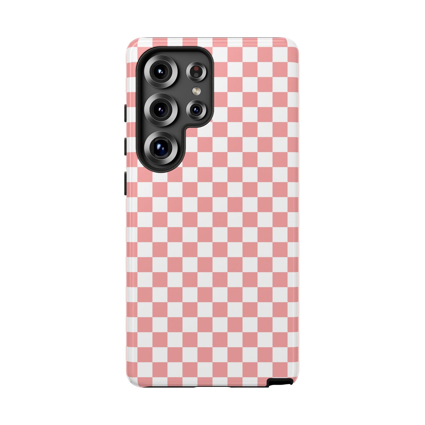 Pink Checkerboard Samsung Case
