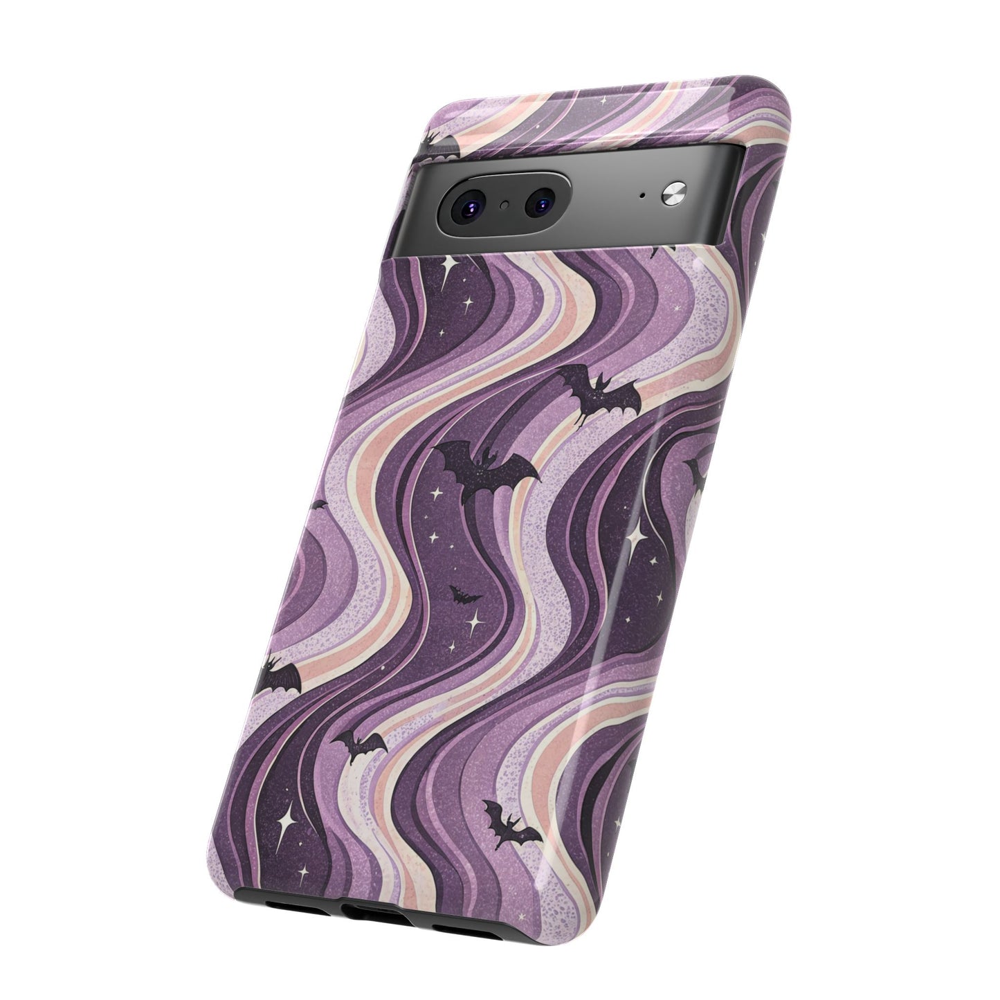 Retro Bats & Swirls Google Pixel Case