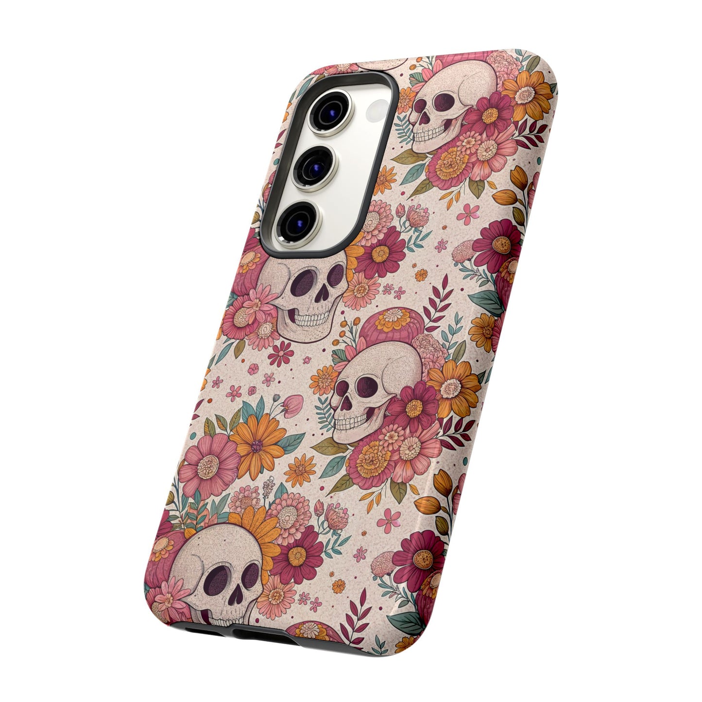 Floral Skull Samsung Case