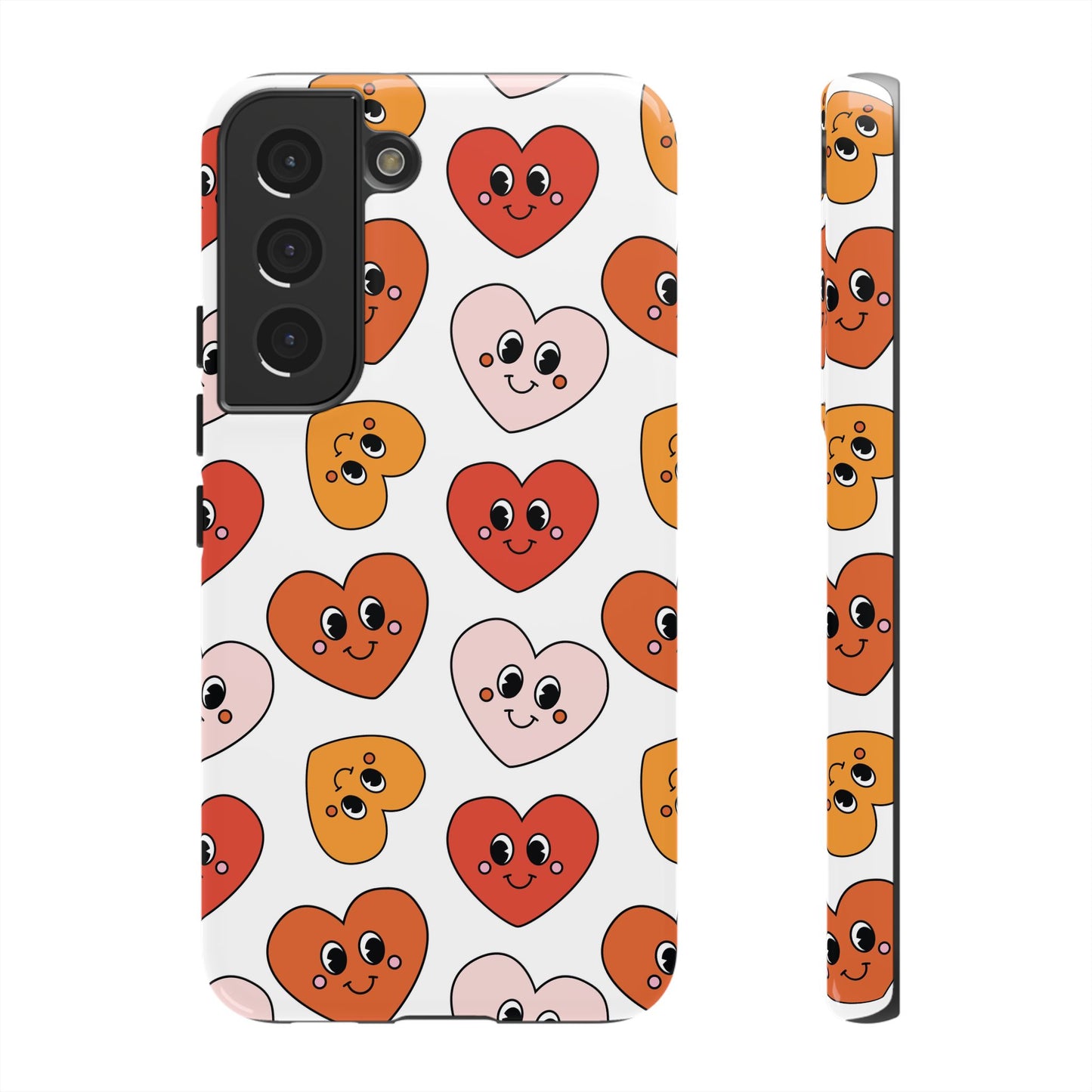Smiley Heart Faces Samsung Case