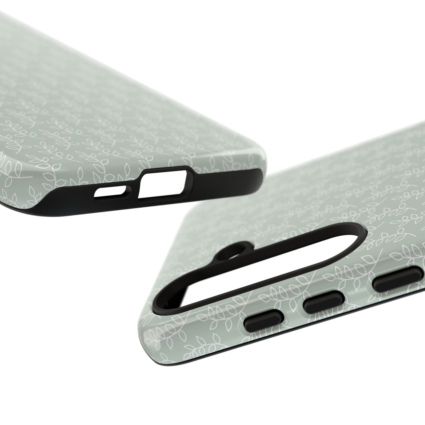 Minimal Leaf Print Samsung Case