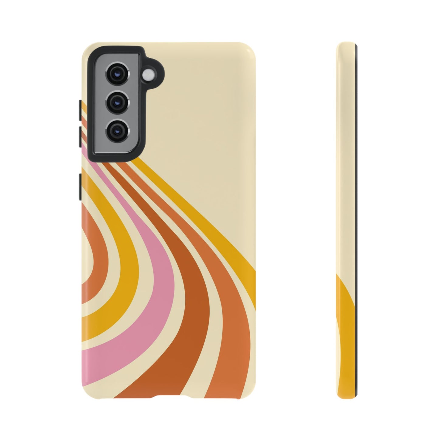 Retro Wave Swirl Samsung Case