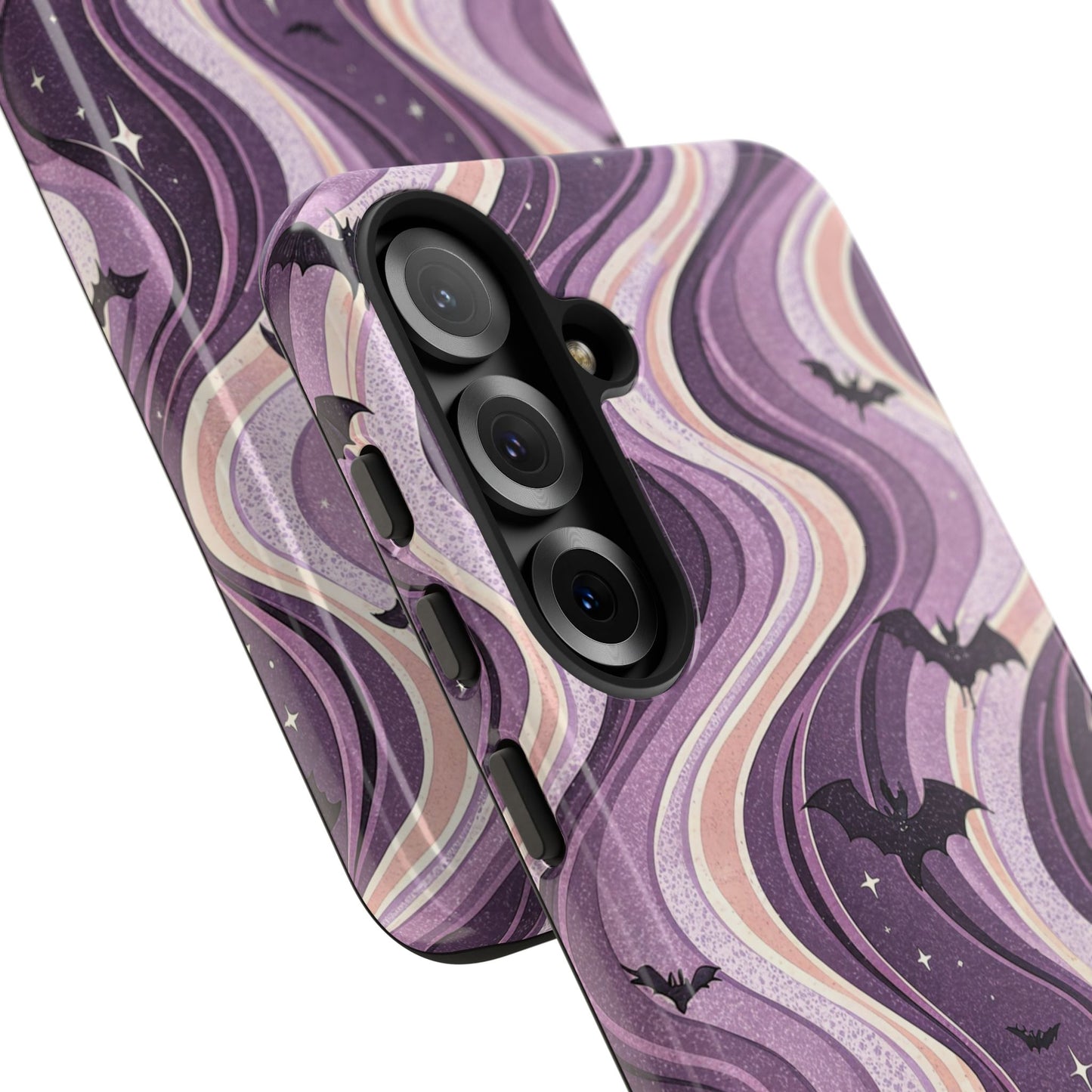 Retro Bats & Swirls Samsung Case