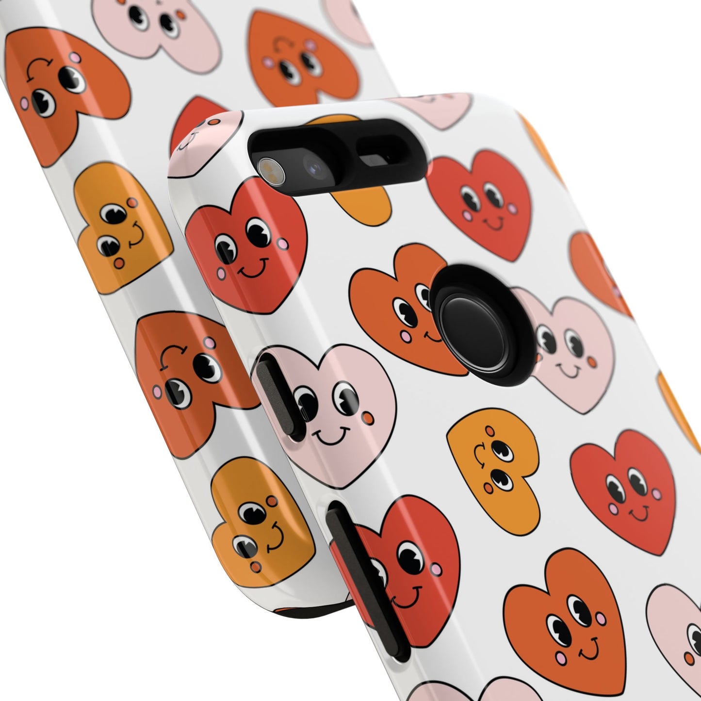 Smiley Heart Faces Google Pixel Case
