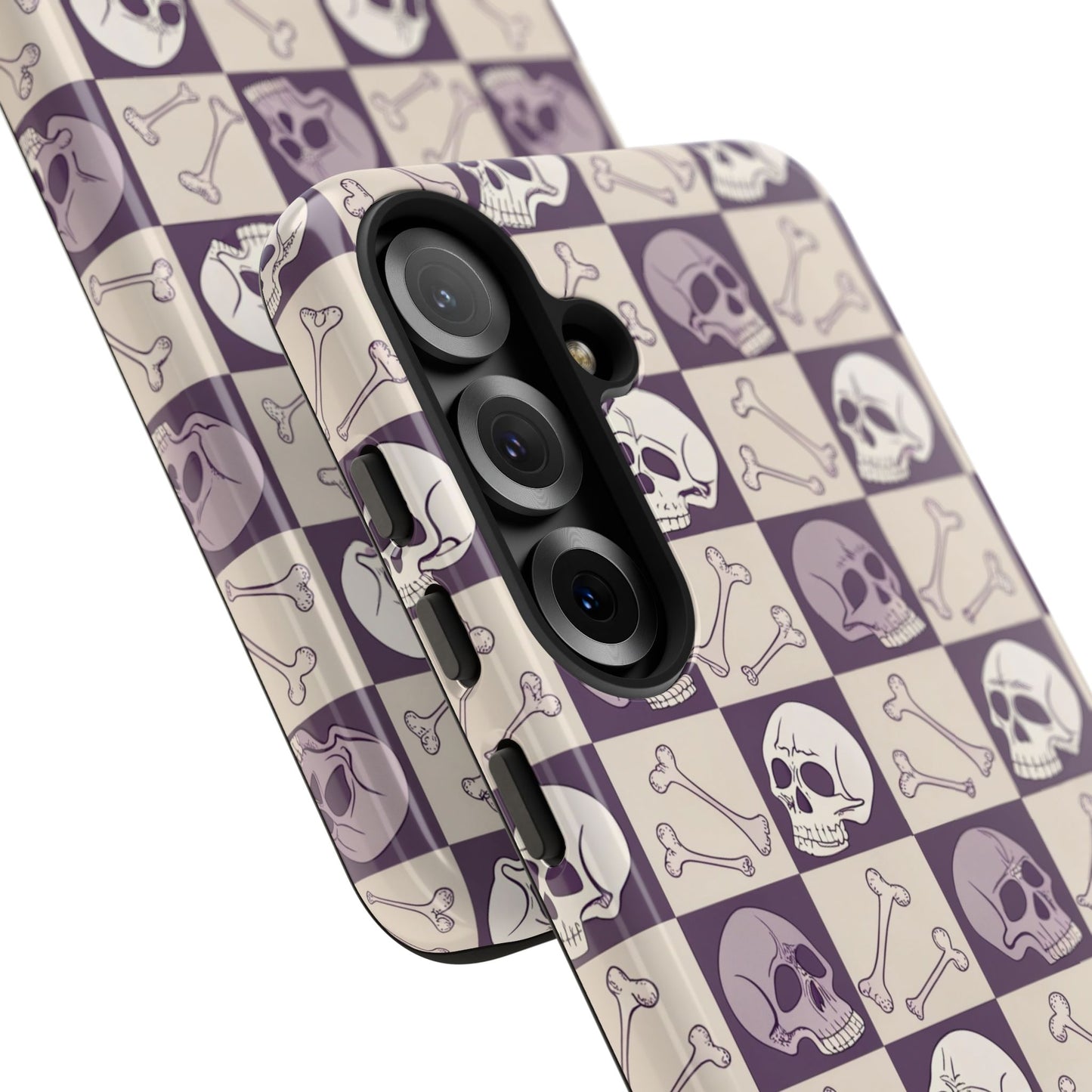 Skull & Bones Checkered Samsung Case
