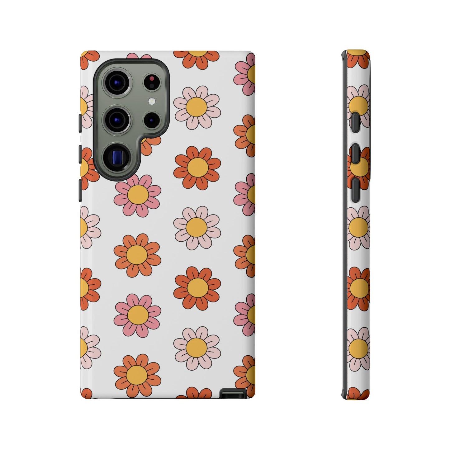 Retro Daisy Samsung Case