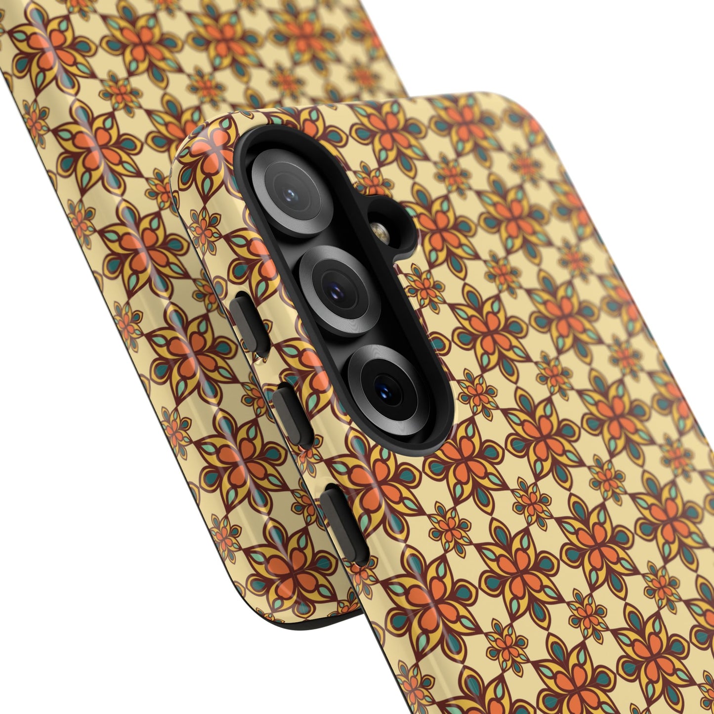 Retro Mandala Floral Samsung Galaxy Case