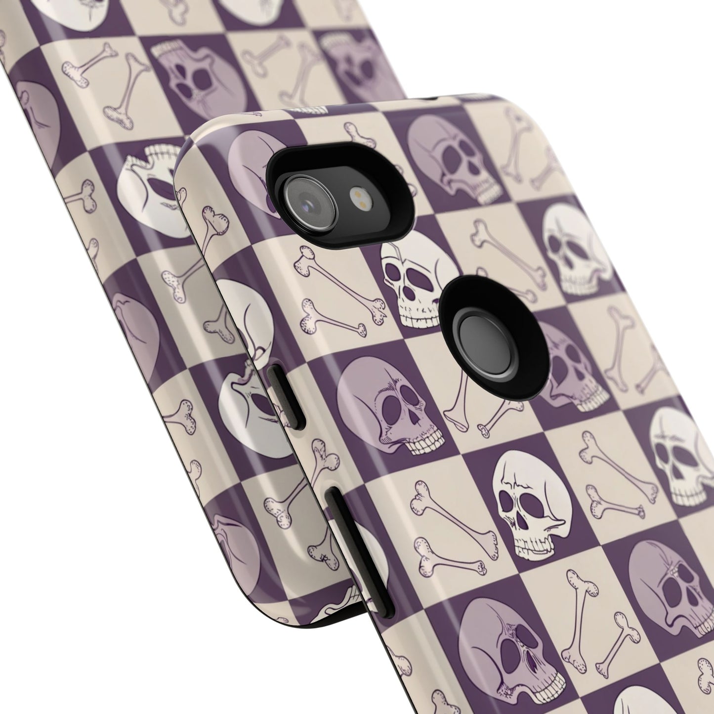 Skull & Bones Checkered Google Pixel Case