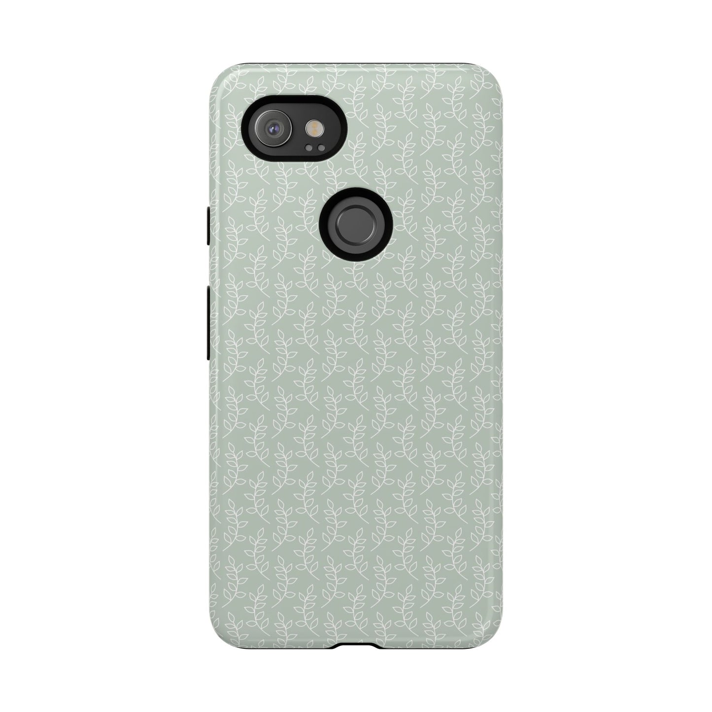 Minimal Leaf Print Google Pixel Case