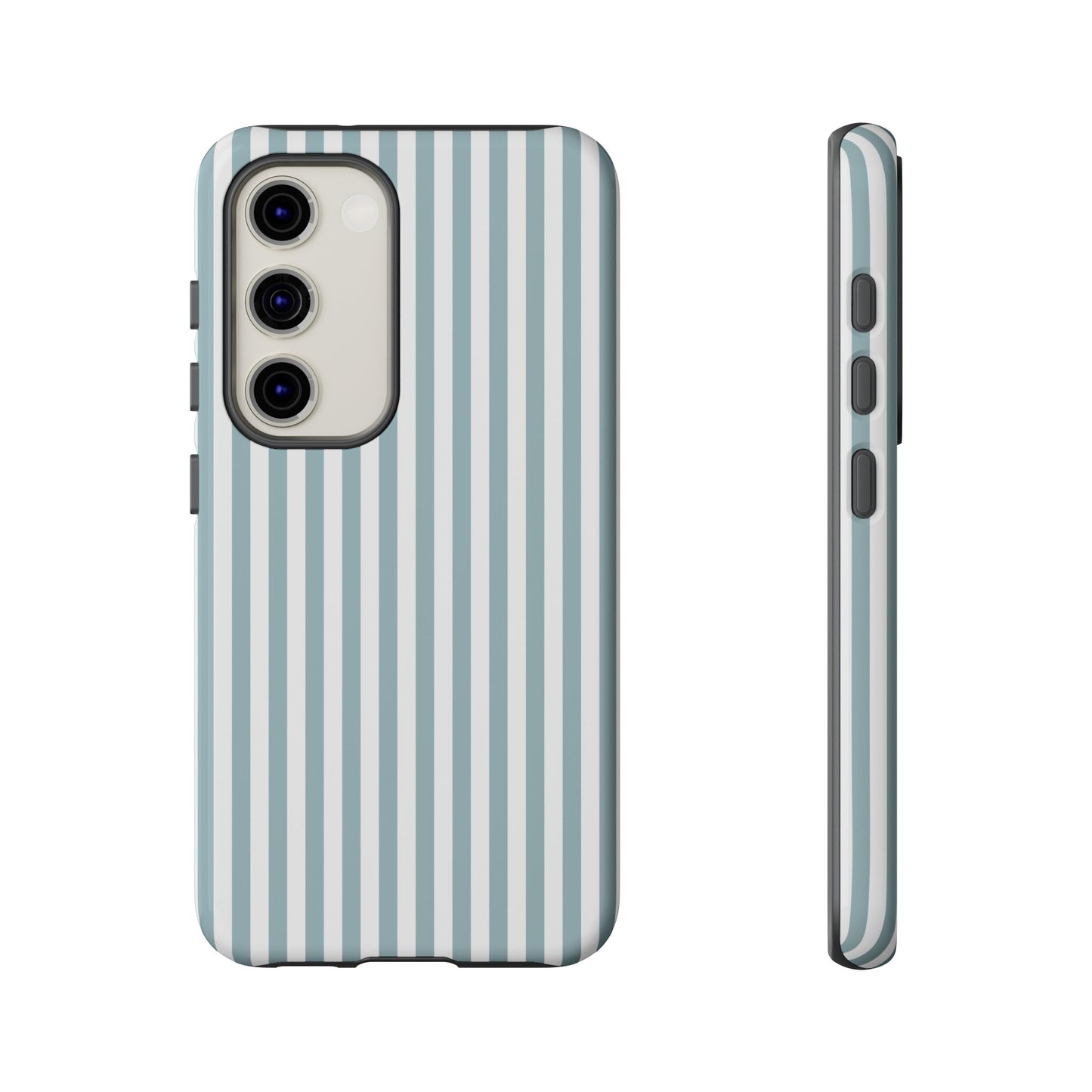 Blue & White Stripe Samsung Case