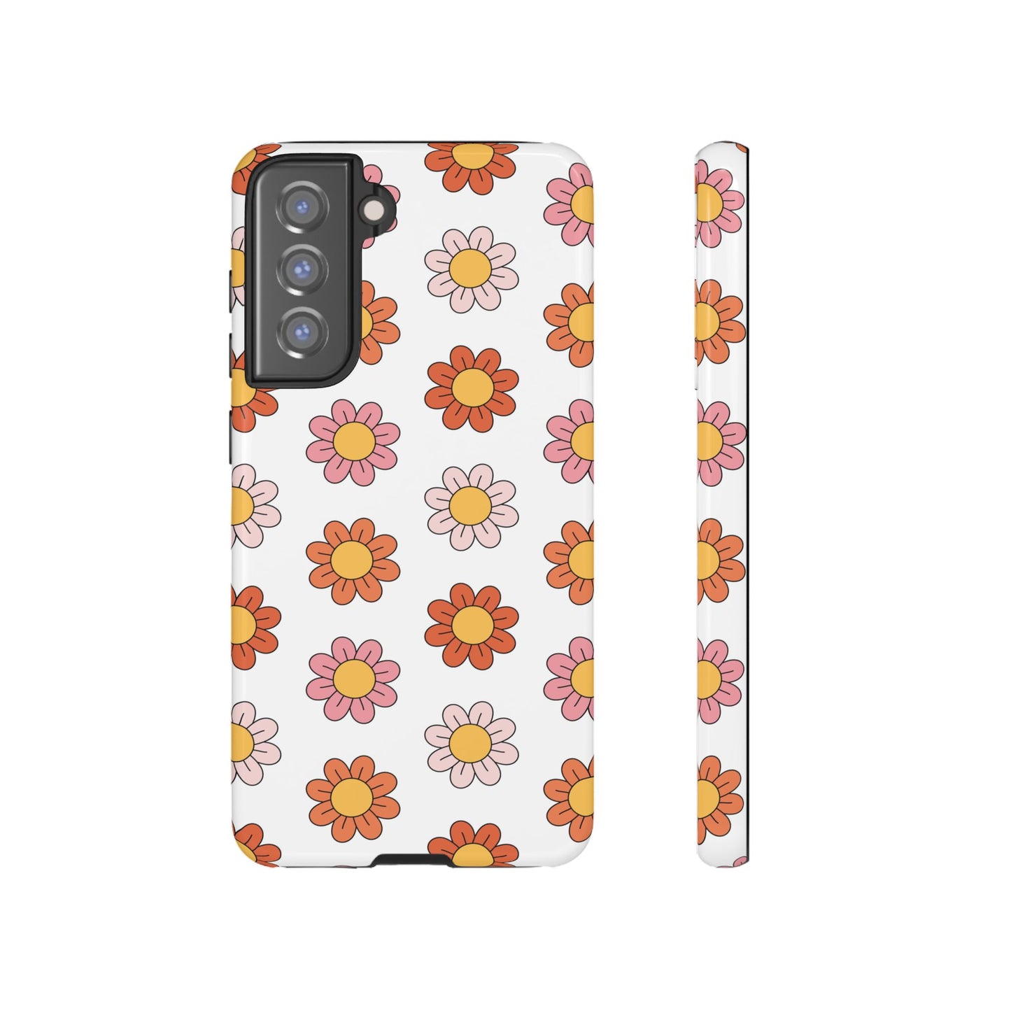Retro Daisy Samsung Case