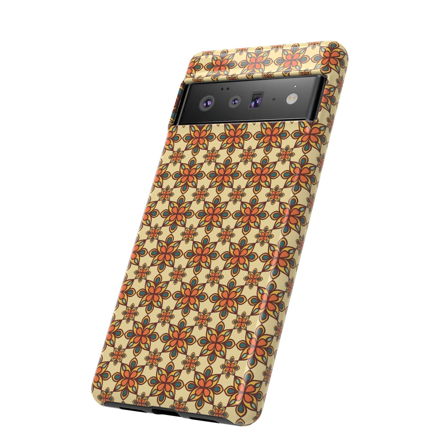 Retro Mandala Floral Google Pixel Case