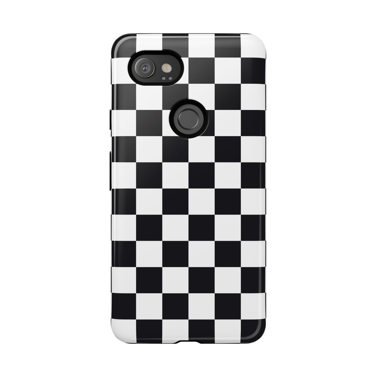 Black & White Checkerboard Google Pixel Case
