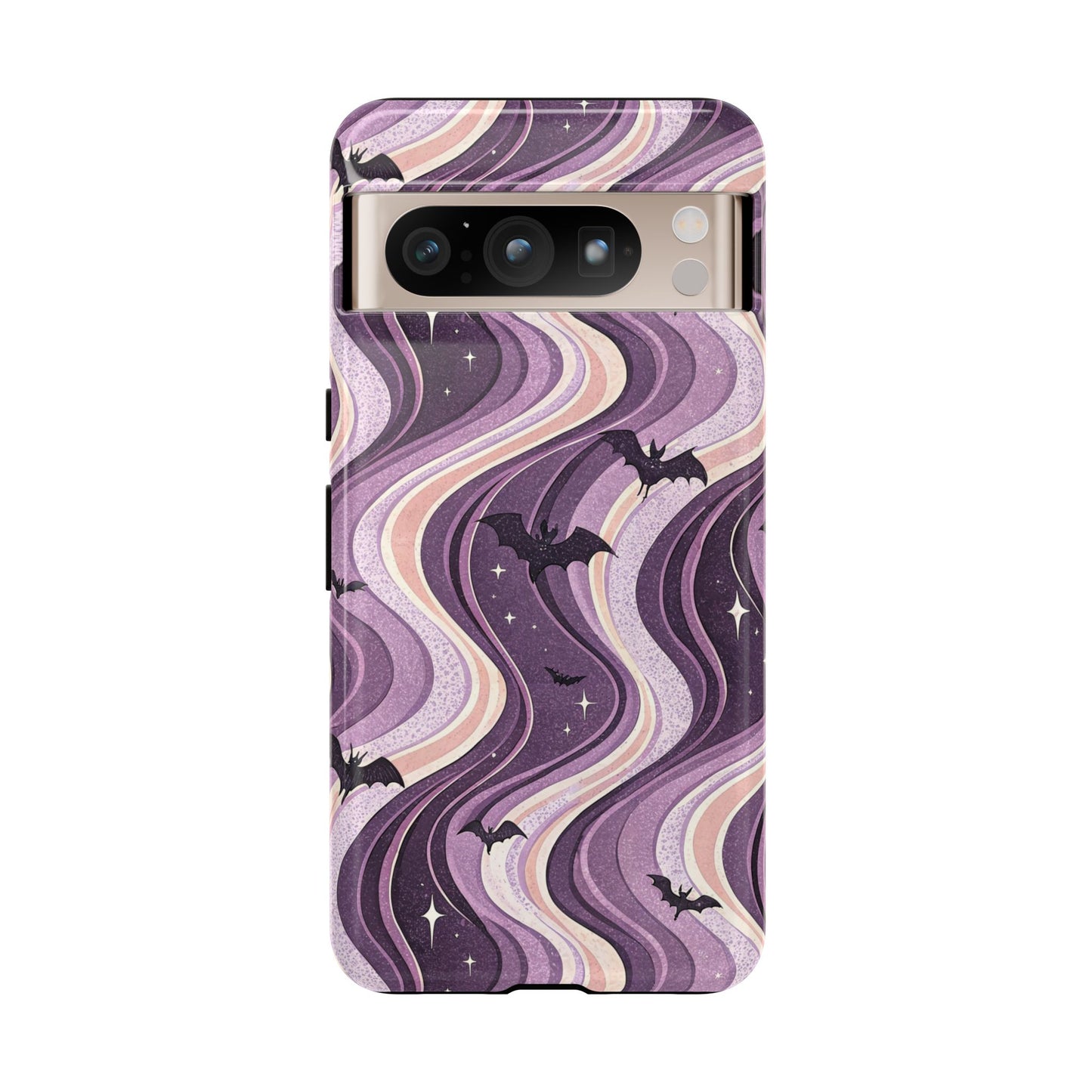 Retro Bats & Swirls Google Pixel Case