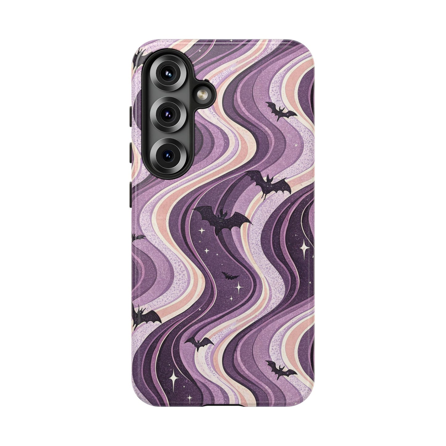 Retro Bats & Swirls Samsung Case