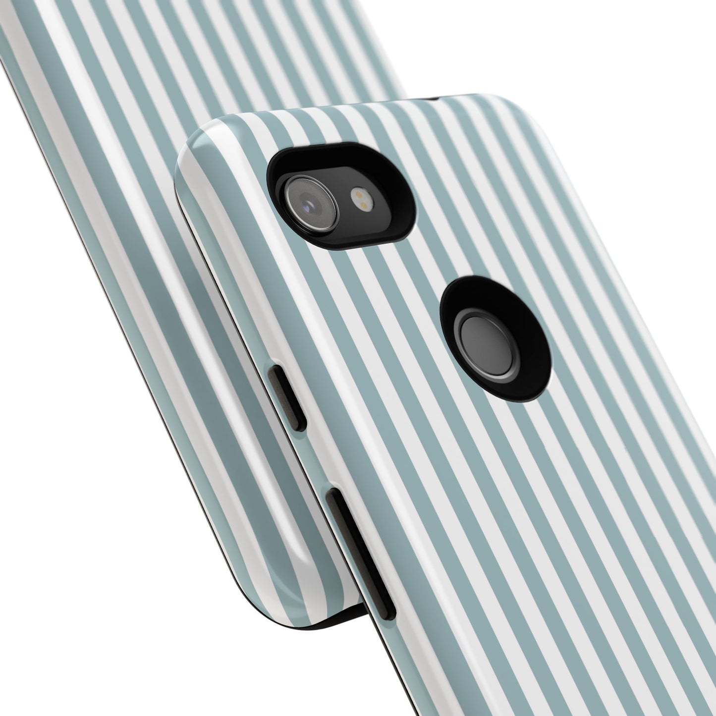 Blue & White Stripe Google Pixel Case