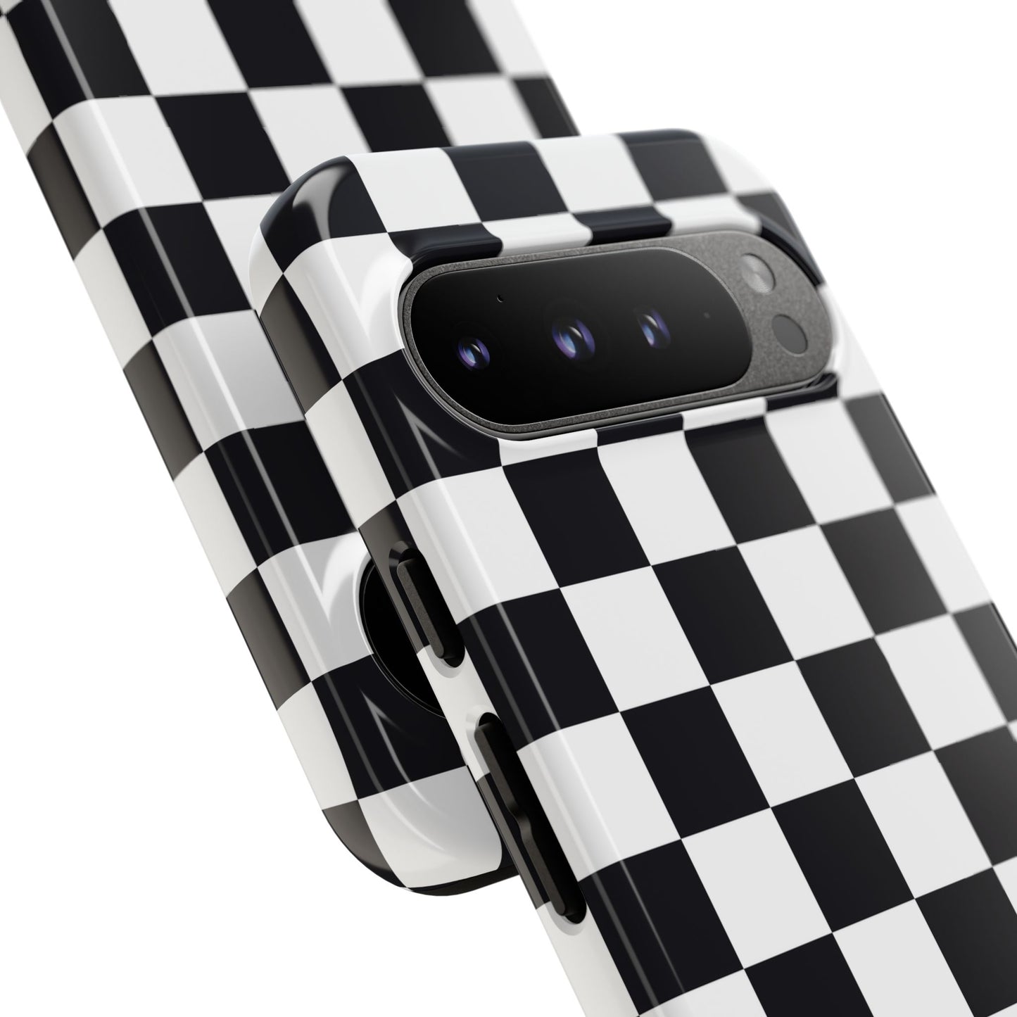 Black & White Checkerboard Google Pixel Case