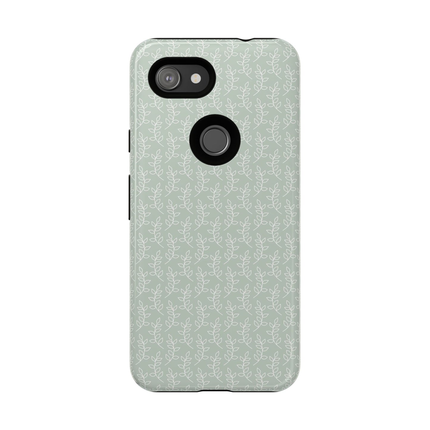 Minimal Leaf Print Google Pixel Case