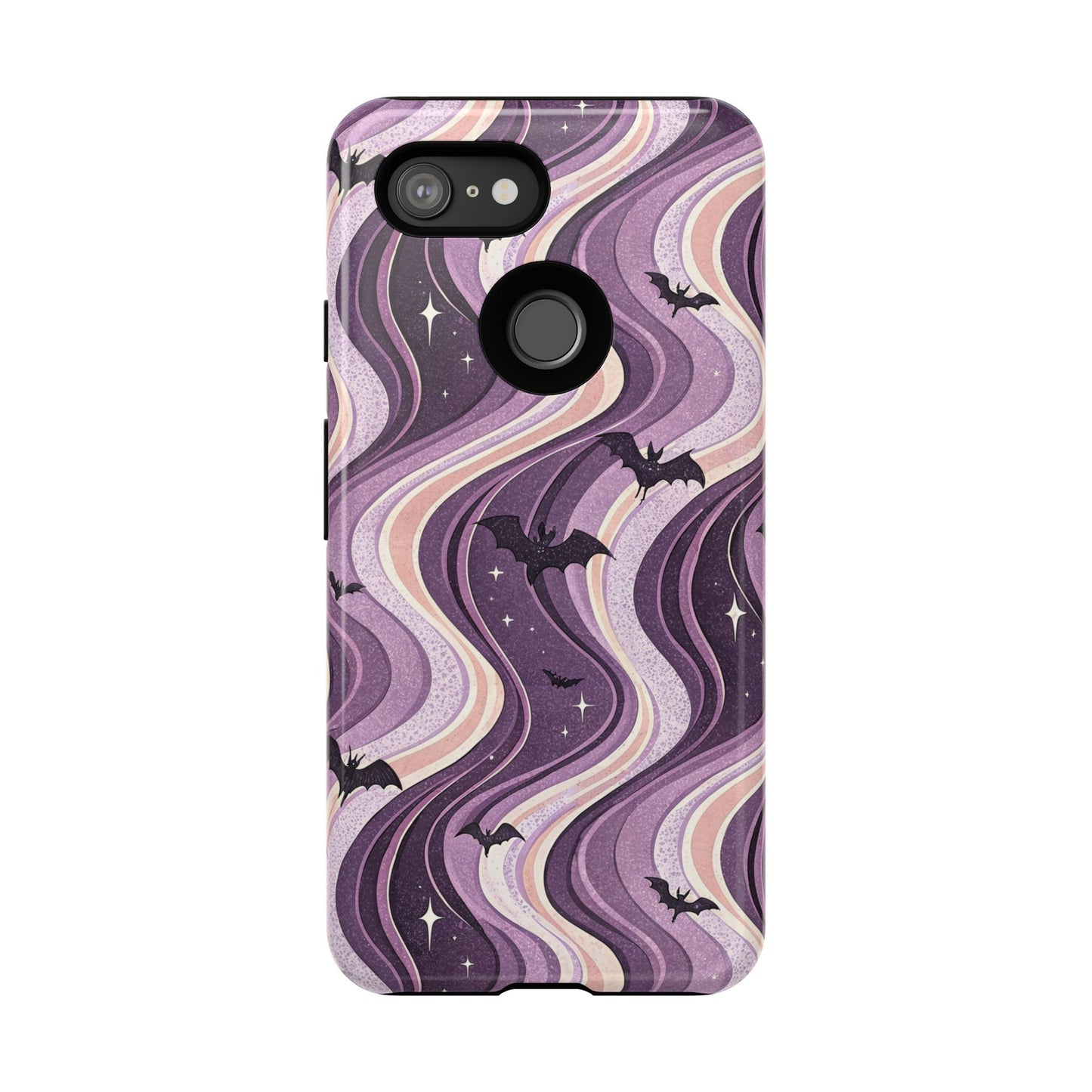 Retro Bats & Swirls Google Pixel Case