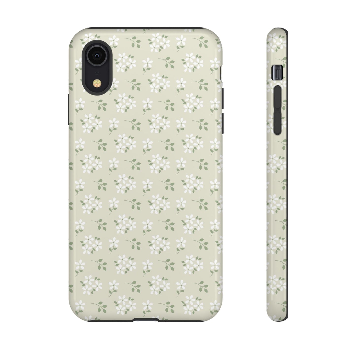 Beige Daisy Bloom iPhone Case