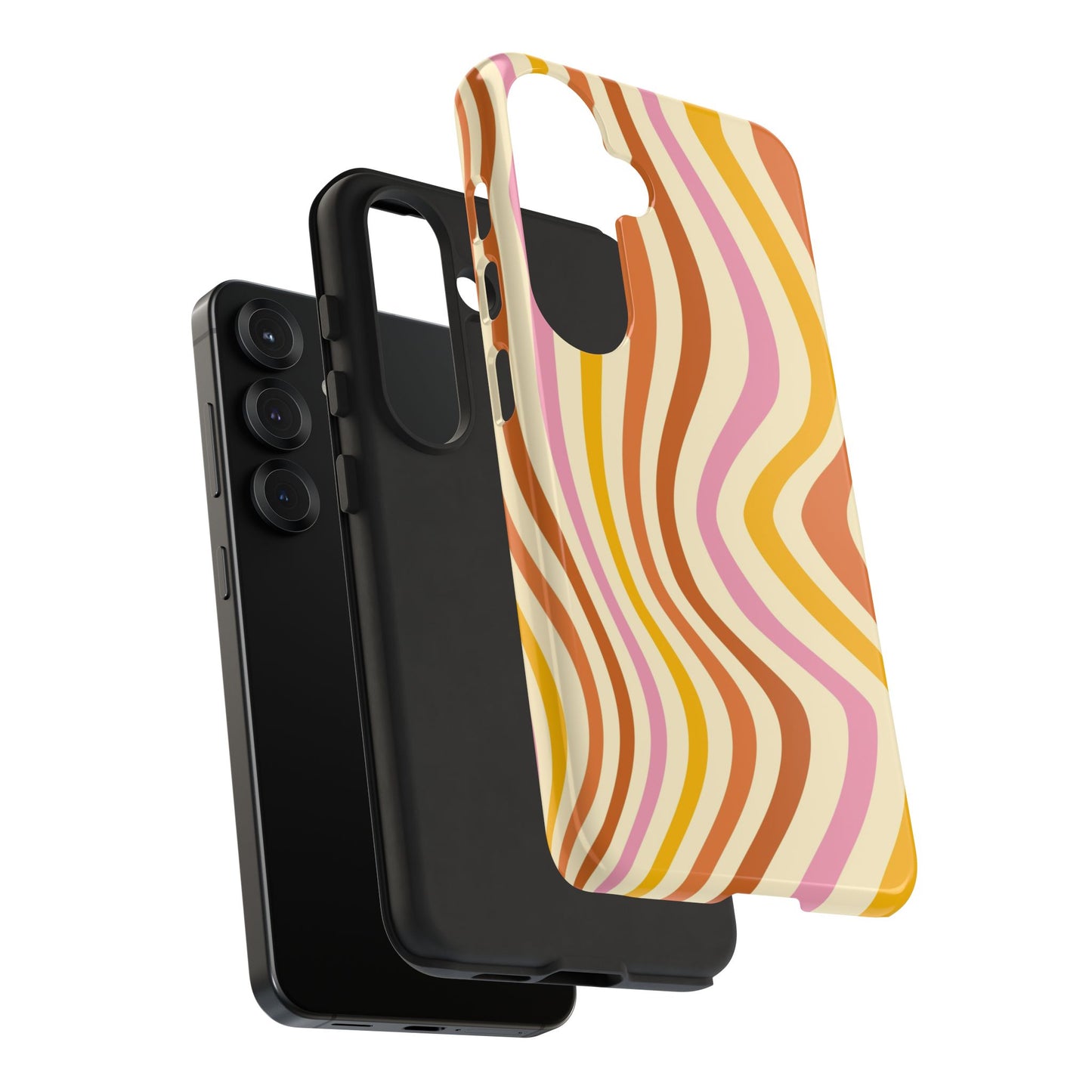 Retro Sunset Wave Samsung Case