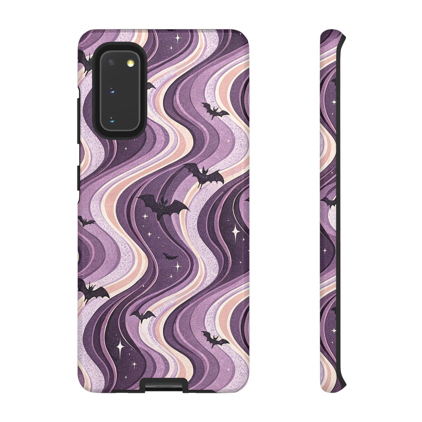 Retro Bats & Swirls Samsung Case