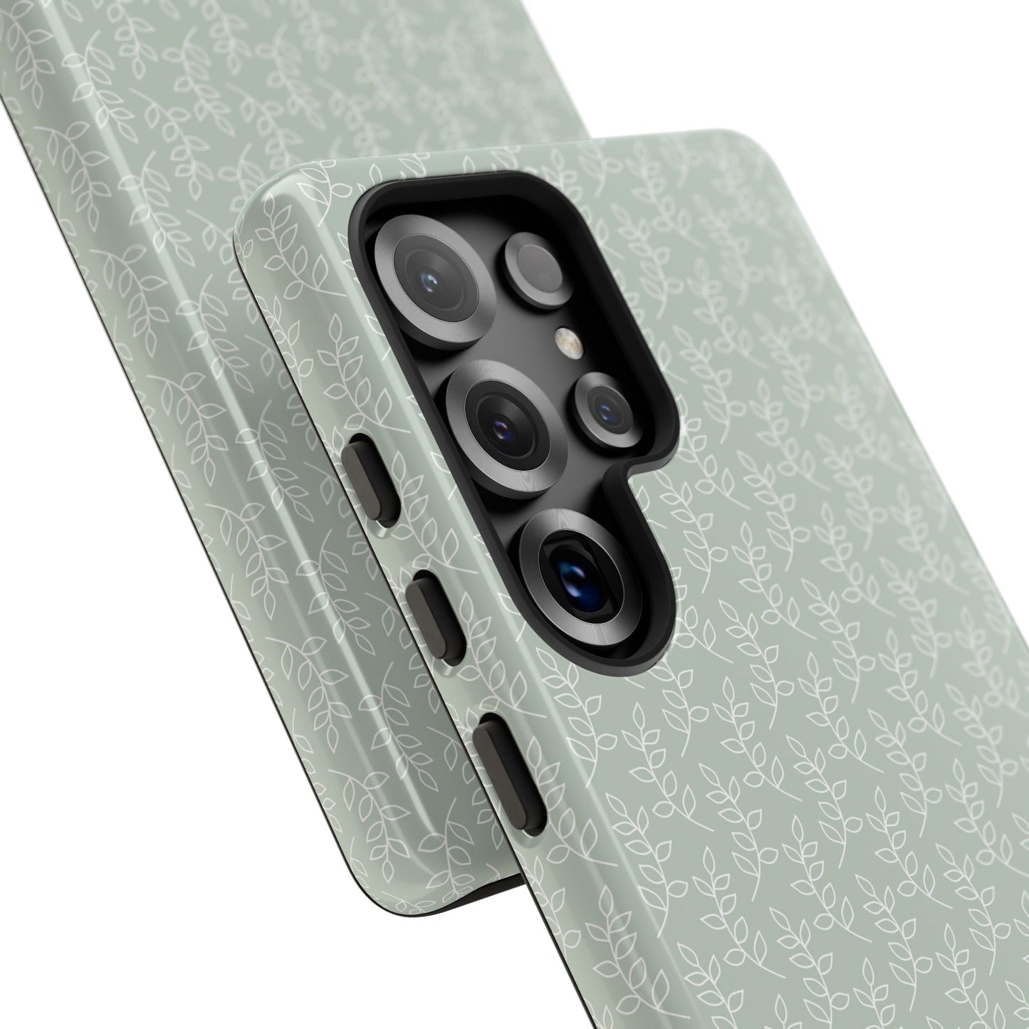 Minimal Leaf Print Samsung Case