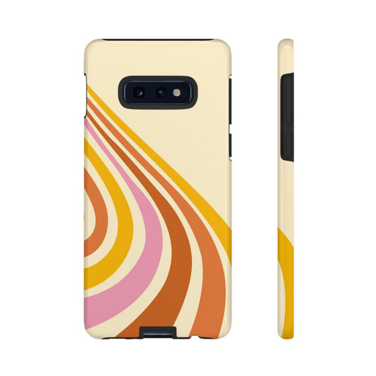 Retro Wave Swirl Samsung Case
