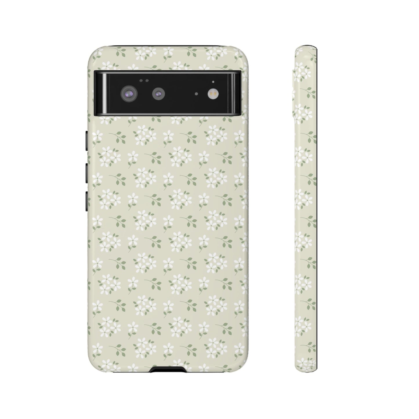 Beige Daisy Bloom Google Pixel Case