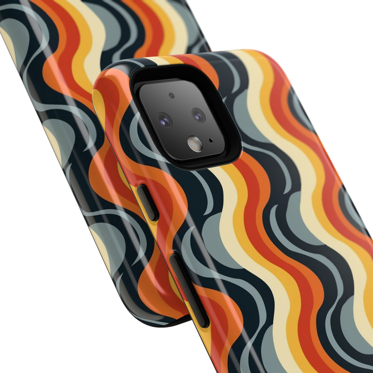 Retro Wavy Stripe Google Pixel Case