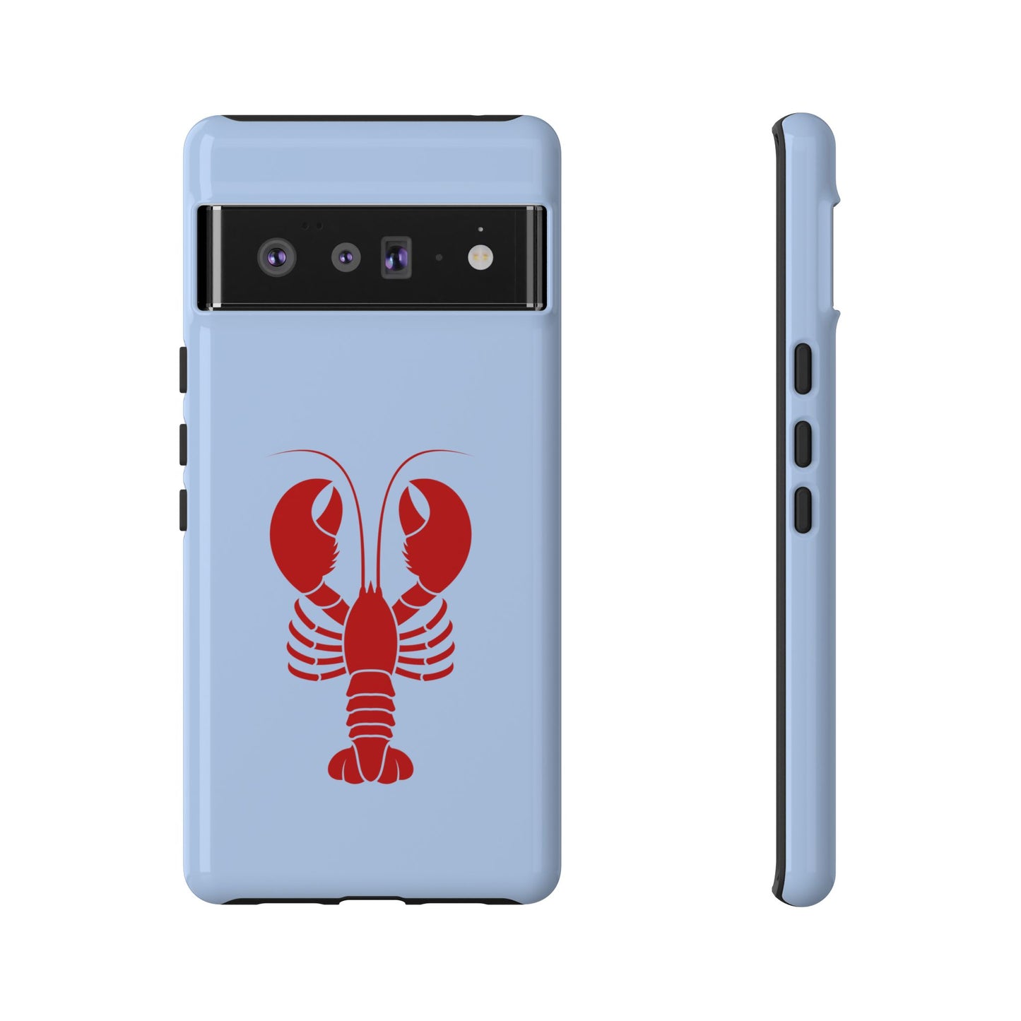 Red Lobster on Sky Blue Google Pixel Case