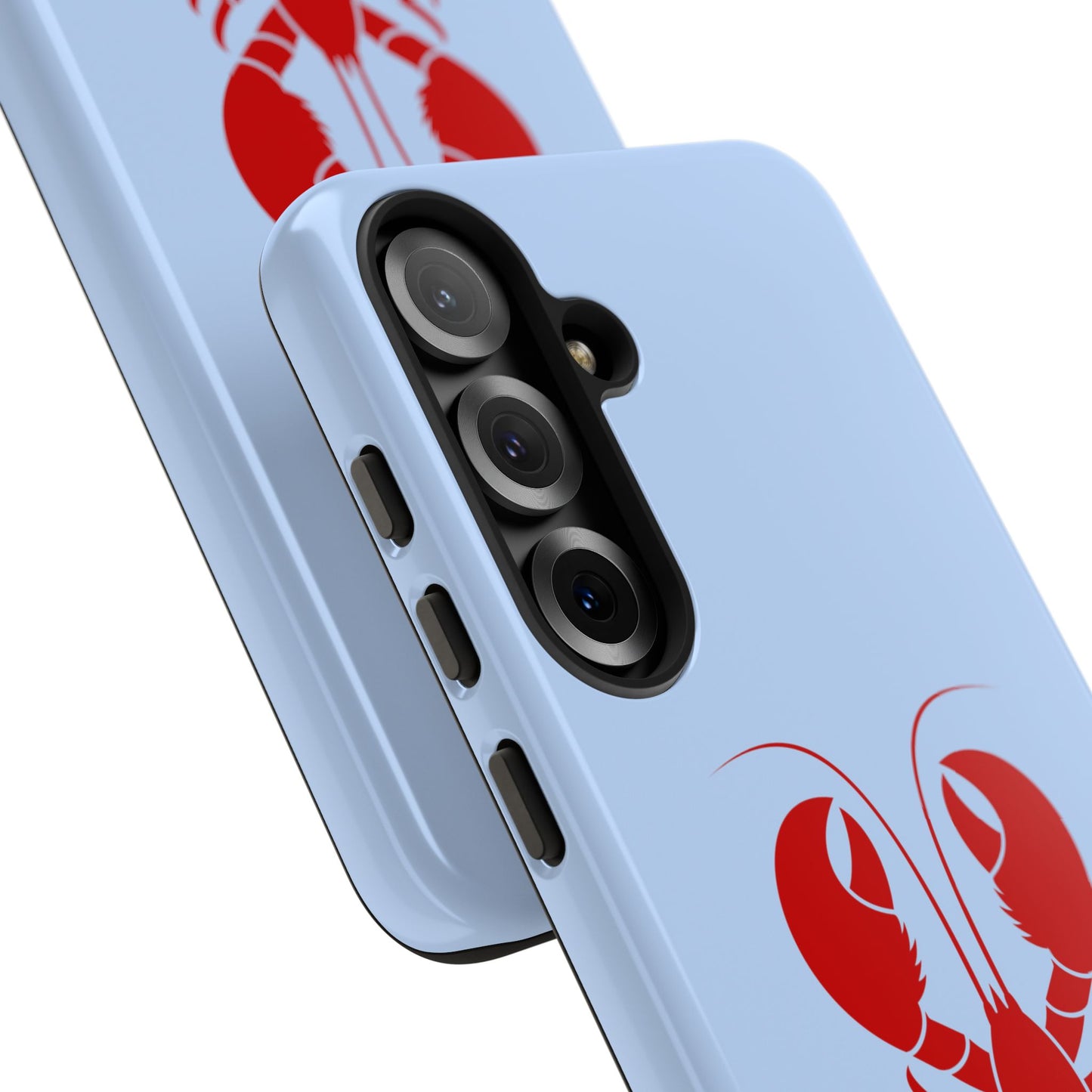 Red Lobster on Sky Blue Samsung Case